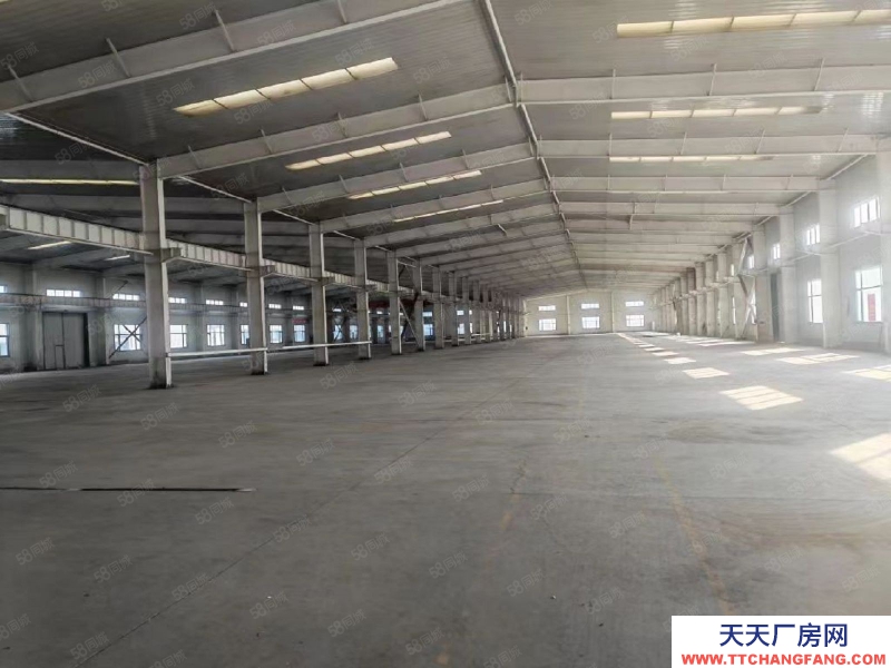 廊坊 固安 工業區標準廠房8000平,金剛砂地面,可分租,大車不限行