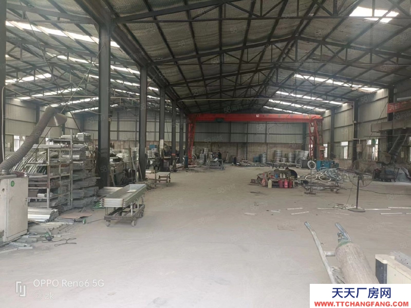 廊坊 固安 機加工廠房1300平,手續齊全,配有天車