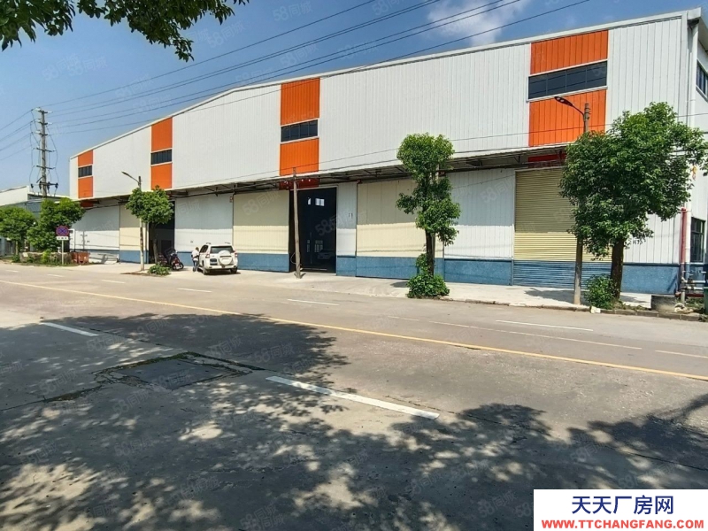 (出租) 中山三角單一層廠房帶航吊1100平招租 滴水9米 帶大空地