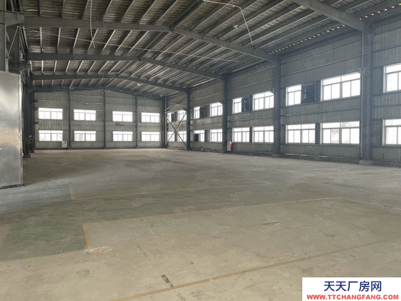 (出租) 中山三角單一層廠房帶航吊1100平招租 滴水9米 帶大空地