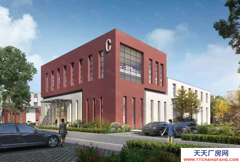 (出售) 西安未央區獨棟兩層半廠房北三環三公里處九月底交房(贈送露臺和院子)