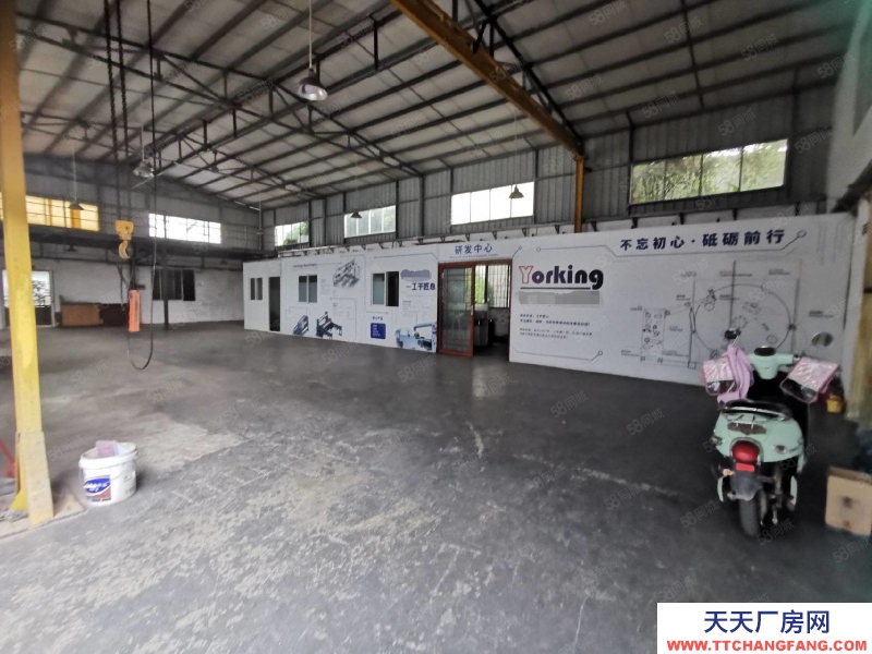 (出租) 中山大涌新出單一層原房東廠房帶精裝修辦公室800平可辦環(huán)評