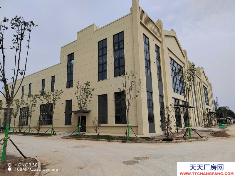 (出售) 西安高陵北方智造園區現房招商、獨棟廠房、鋼結構、框架、鋼構框架結合