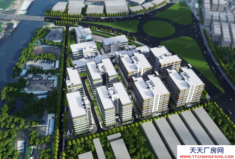 (出售) 中山坦洲全新花園式廠房個人身份證即可首付三成購買