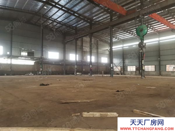 湘潭市雨湖區 北二環2400平鋼構廠房出租！行車起吊高度9米！可進掛車