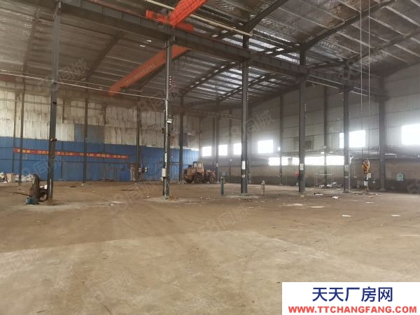 湘潭市雨湖區 北二環2400平鋼構廠房出租！行車起吊高度9米！可進掛車