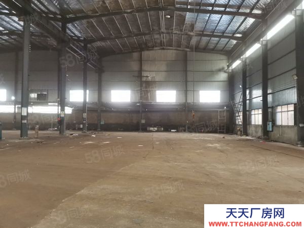 湘潭市雨湖區 北二環2400平鋼構廠房出租！行車起吊高度9米！可進掛車