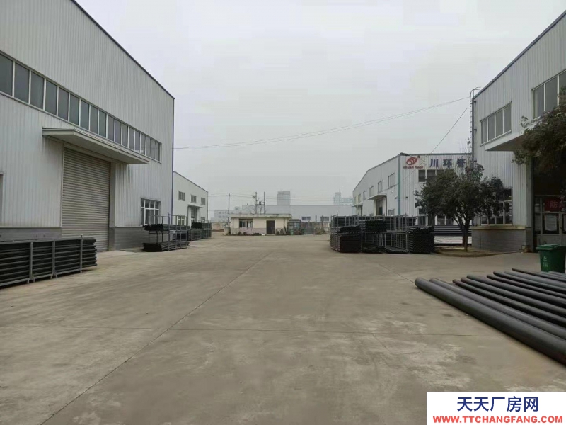 (出租) 渭南臨渭10米高標準廠房，環(huán)氧地坪漆地面，廠房出入口道路寬敞。