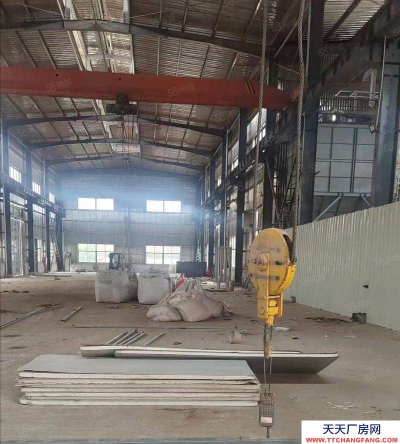 溫州文成(出租) 房東直租 文成縣百丈漈鎮1300平全新鋼結構標準廠房 有行車