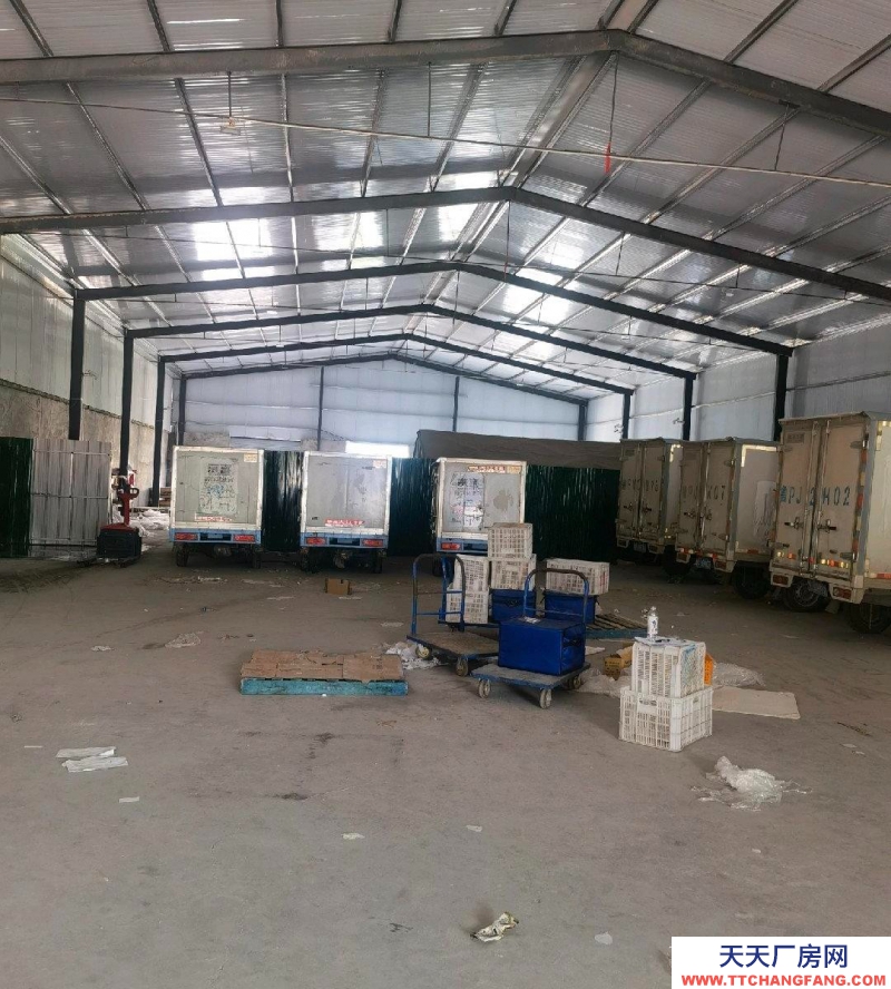 聊城陽谷大布鄉(xiāng)國道附近鋼結構廠房倉庫出租賃，交通便利