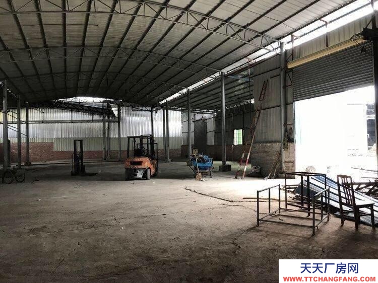 (出租) 廣州肇慶工業(yè)用地（有證），鐵棚廠房，國道旁，可進拖頭車，市水市電。