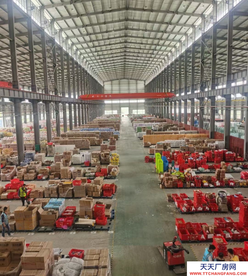 (出租) 柳州鹿寨工業(yè)園8000平廠房出租，高13米，有臺10噸行吊，