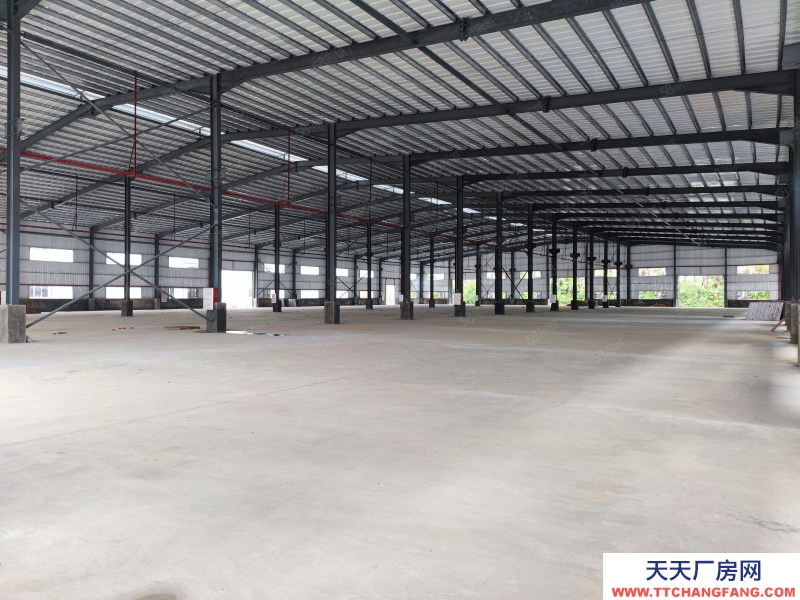 (出租) 佛山高明區荷城街道工業區主干道原房東全新鋼構廠房5000平有紅本