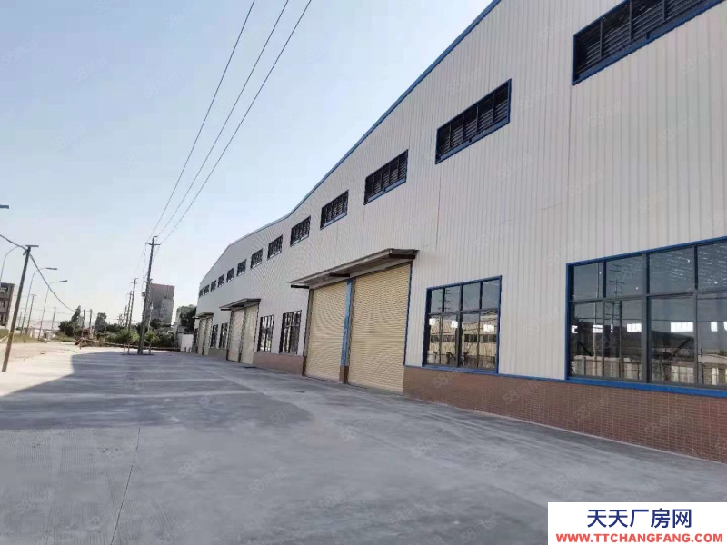(出租) 佛山高朋荷城全新廠房6500方低價招租滴水10米帶牛腿