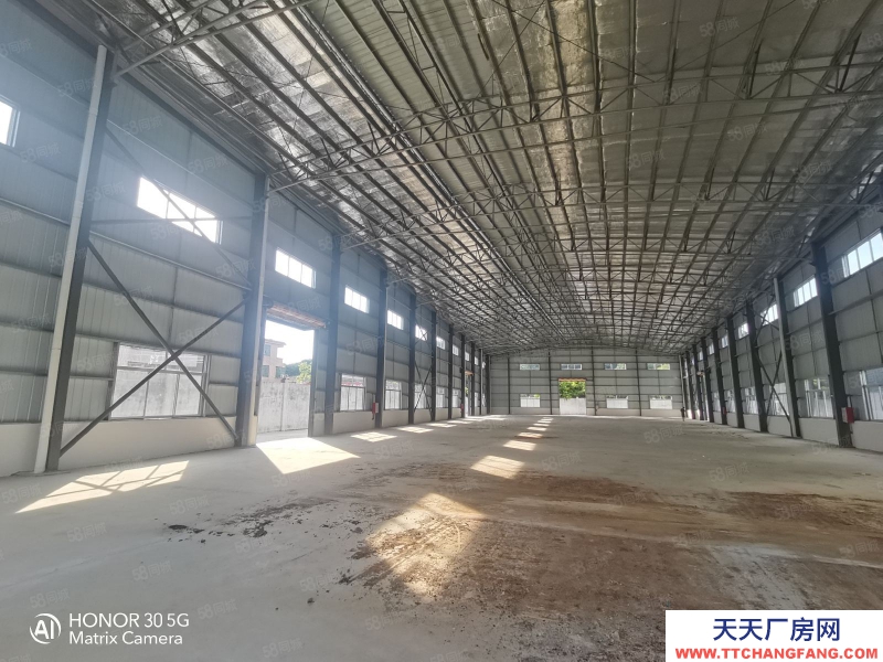 (出租) 佛山高朋獨(dú)門(mén)獨(dú)院三洲全新單一層12米高現(xiàn)成水電原房東便宜租環(huán)評(píng)包過(guò)