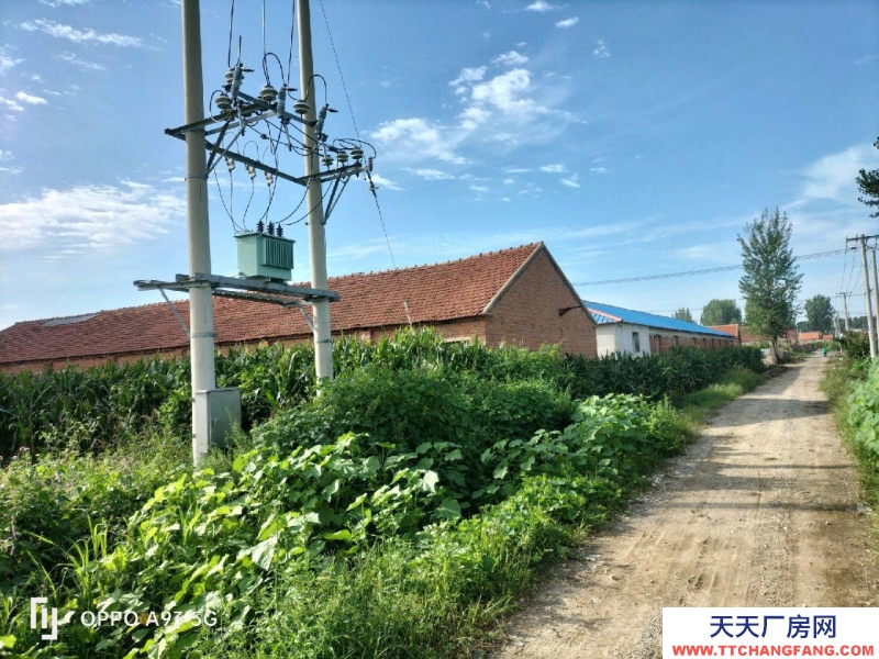 (出租) 鞍山海城市占地五畝地，房子800平，有80瓦千變壓器可以辦工器
