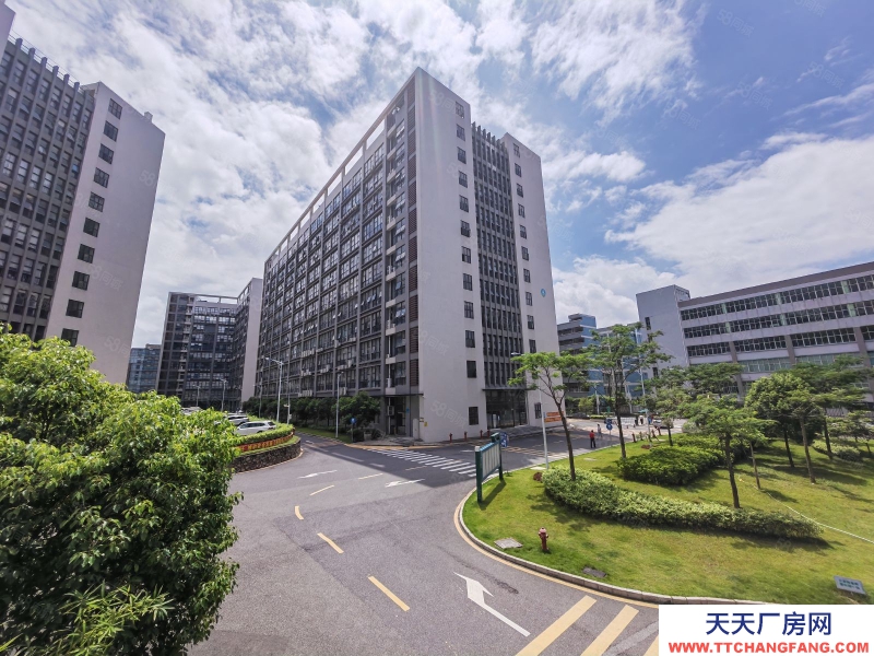 (出租) 深圳700平起租 坪地高新產業園樓上精裝修廠房整層3000平出租