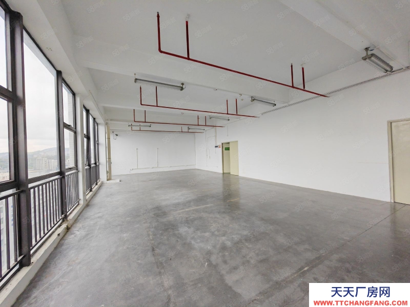 (出租) 深圳700平起租 坪地高新產業園樓上精裝修廠房整層3000平出租