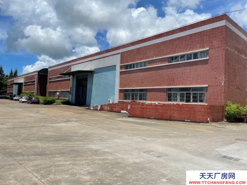 (出租) 珠海紅旗2700~6000平單層鋼構(gòu)廠房，帶10噸行車，可分租