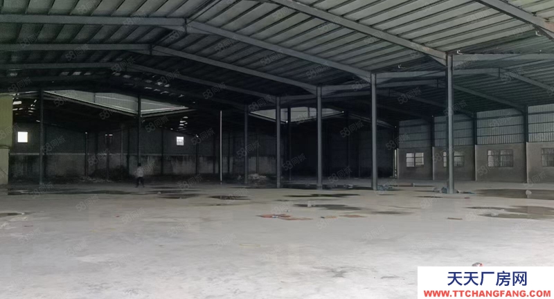 (出租) 汕頭萊美路附近單層鐵棚廠房2200方有埕口貨柜車直接進車間