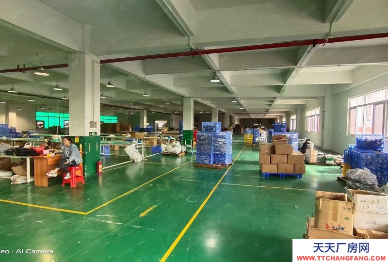 (出租) 江門(mén)江海高新區(qū)龍溪路樓上5000平米豪華裝修廠房出租兩層可以分租