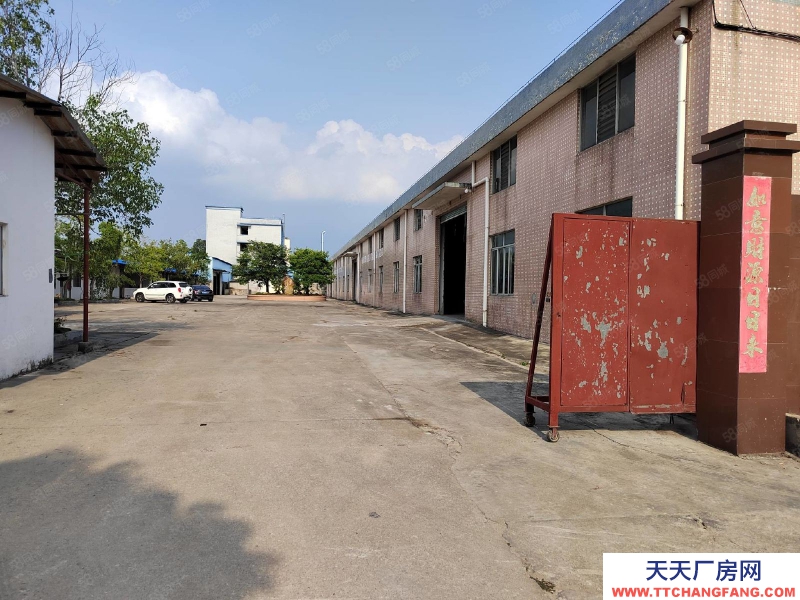 (出租) 江門(mén)臺(tái)山水步鎮(zhèn)獨(dú)院?jiǎn)我粚訌S房倉(cāng)庫(kù)6000，空地3000出租