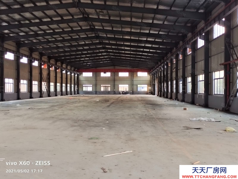 (出租) 出租長興林城單層3千平20噸行車2千8千平可分租有水性涂料環