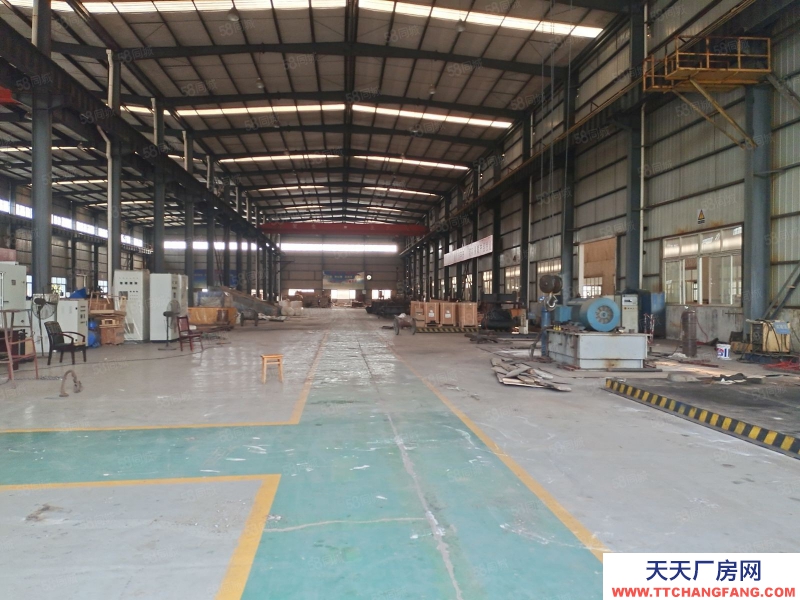 新都園區(qū)5100平鋼結(jié)構(gòu)廠房，10噸航車兩部，有空壩