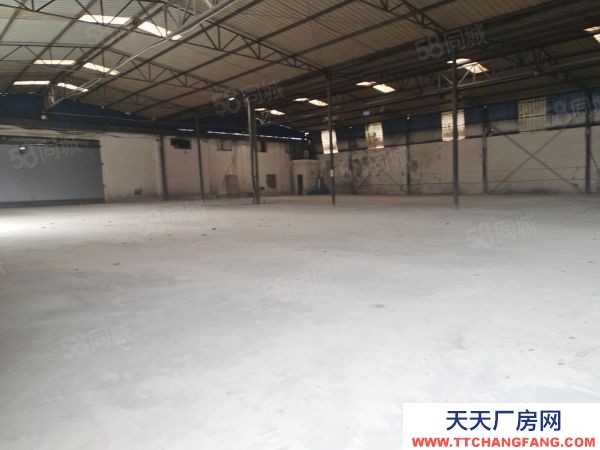 新都斑竹園5500平廠房，可金屬加工，進車22米