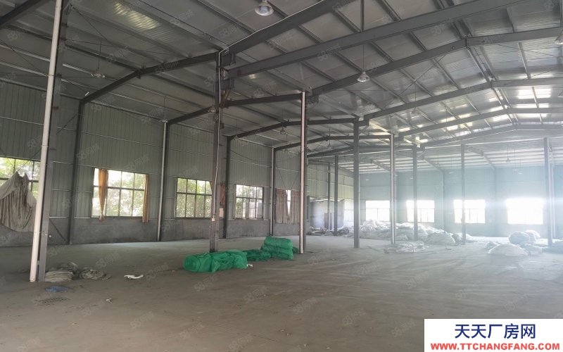 紹興市上虞區(出租) 道墟單層鋼結構 獨門獨院1400平倉庫 印刷 注塑