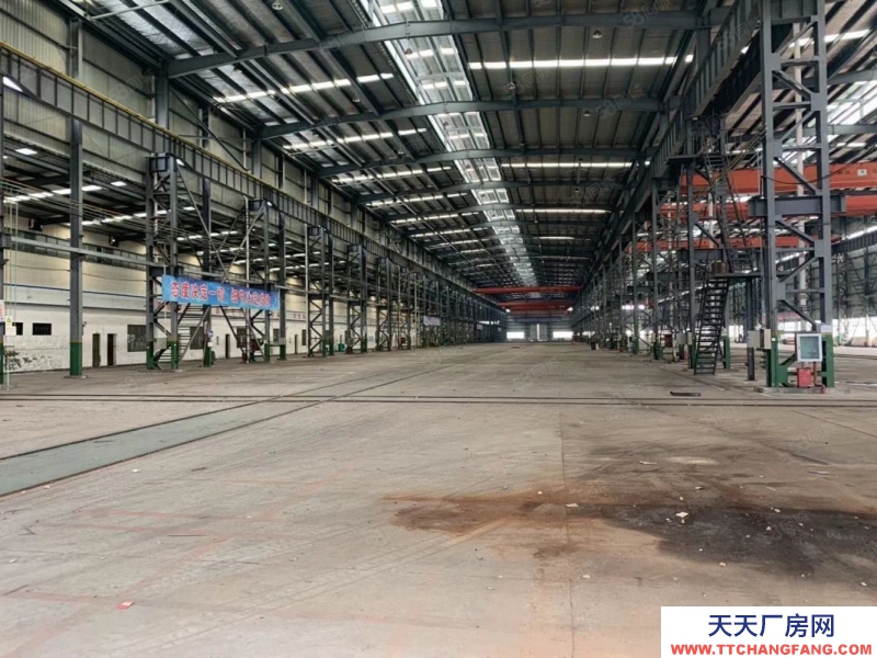 紹興市上虞區(出租) 出租梁湖單層鋼結構廠房30000平 帶行車 有較大空地重工業 橋梁鋼結構