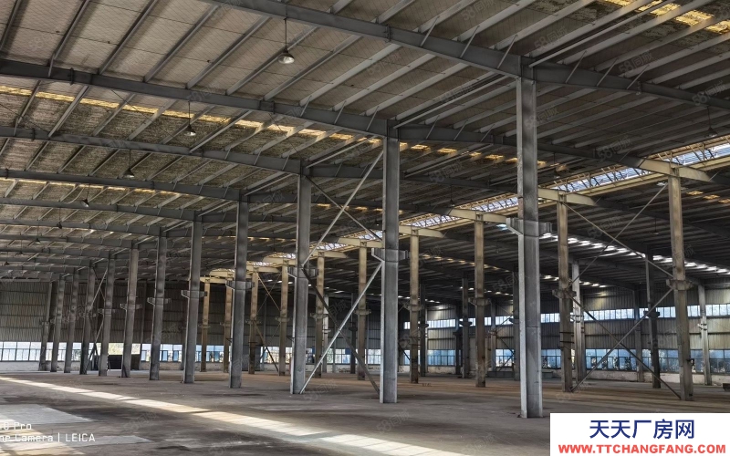 紹興市嵊州(出租) 嵊州單層鋼結構廠房10000平 可分租 高速附近機械制造 重工業