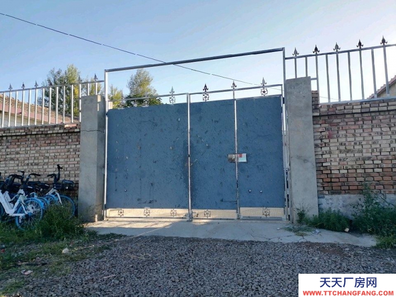 張家口 橋東 茶飲料廠房(出租) 獨院，三相電噪音梢大可接收，場地寬闊