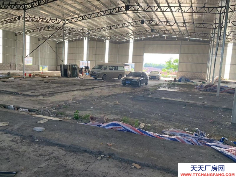 金華市浦江(出租) 4000平，8米高鋼棚，220可分割1000左右。