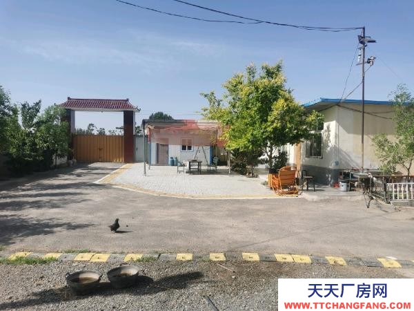 銀川市賀蘭機加工廠房 廠地屬于建設(shè)用地，可建庫房，可租賃，可放置。