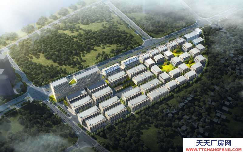 獨棟雙拼廠房低價出售，年底交房即可辦產證，投資生產價值高！