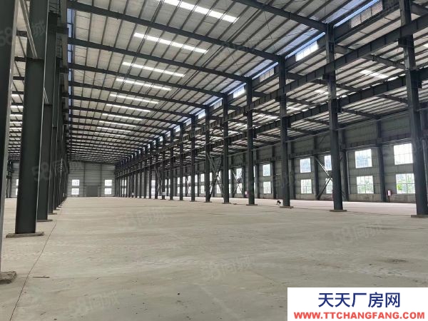 福州市福清果酒廠房 福清洪寬工業區標準鋼構廠房12000平出租，全新有證可分租