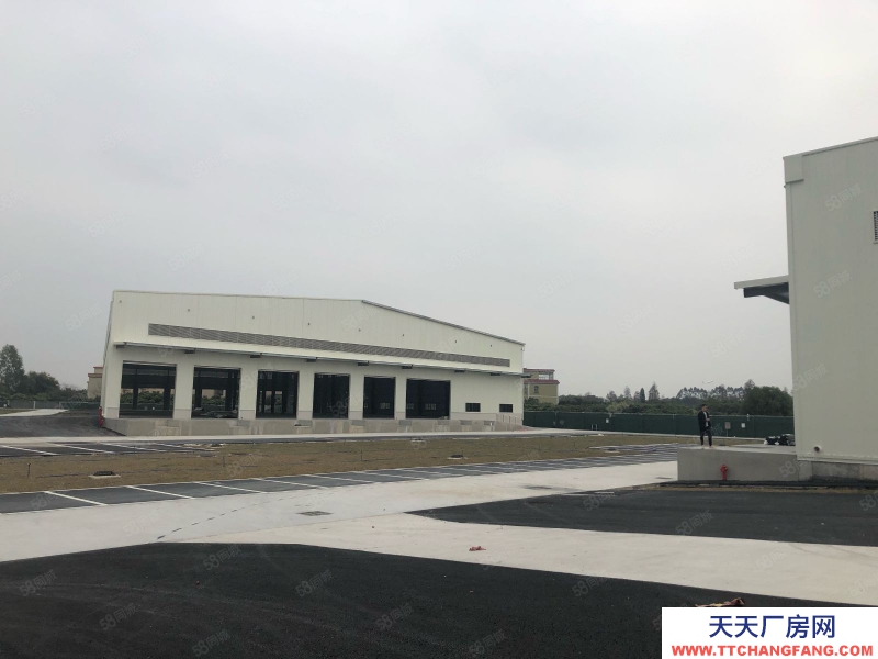 (出租) 廣州花都花山龍口42000方單一層雙邊高臺倉庫 丙類消防物流倉庫