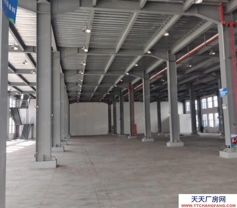 臺州市椒江(出租) 出租濱海集聚區1到3層共2400平價格便宜全新廠房。 印花類、鍍金類