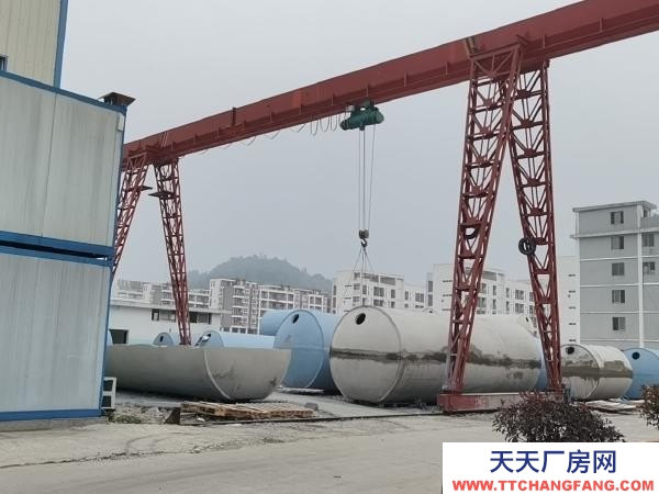 福州市羅源機加工廠房 標準鋼構(gòu)廠房帶天車2臺，可做鐵件有環(huán)評