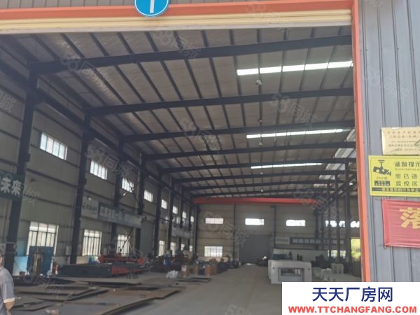 贛州市贛縣機加工廠房  贛縣紅金工業(yè)園2000平鋼結(jié)構(gòu)廠房倉庫，主干道邊，好進車