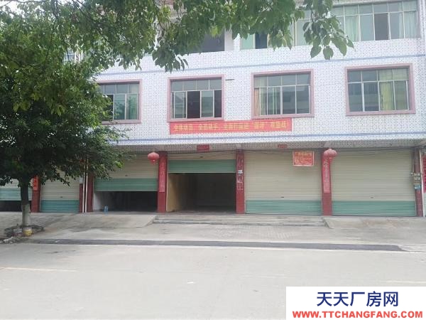 贛州市贛縣機加工廠房 每屋貼有地磚后院160平三相動力1.6米寬上下樓梯