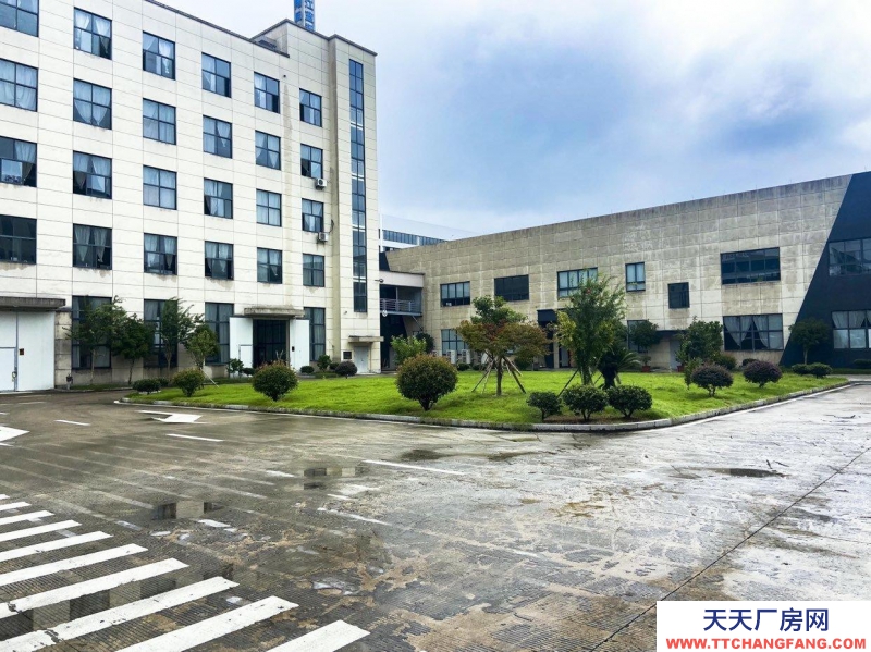 臺州市天臺(出租) 天臺洪三工業區，花園式廠房，精裝修辦公室，高空間利用率廠房。罐頭