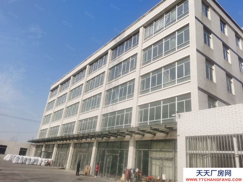 (出租) 南通海安開(kāi)發(fā)區(qū)框架廠房帶5噸貨梯2層和3層出租適合紡織電子