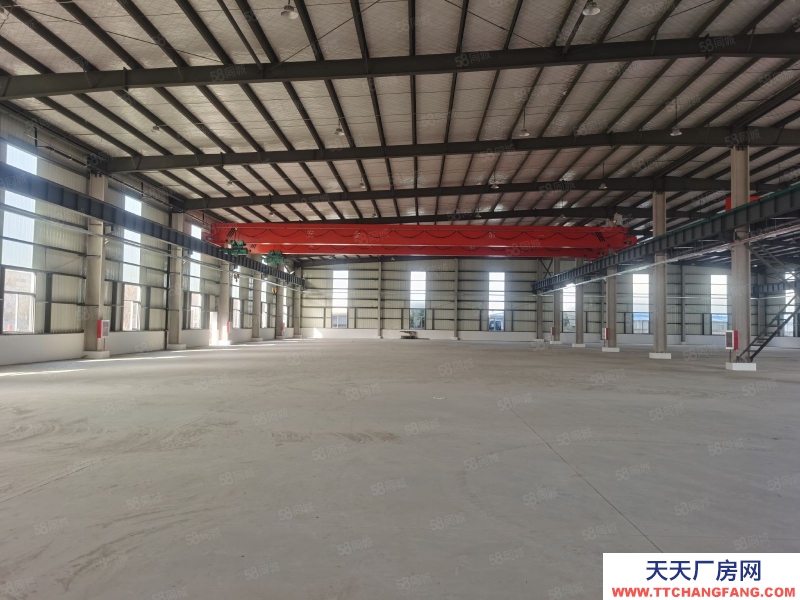 (出租) 南通海安開發區鋼結構機械廠房帶2臺10噸行車適合機械加工