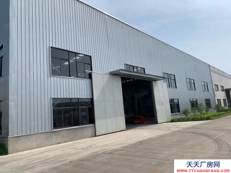 (出租) 南通海安開發區5000平帶4臺行車高12米的標準鋼混結構廠房機械加工