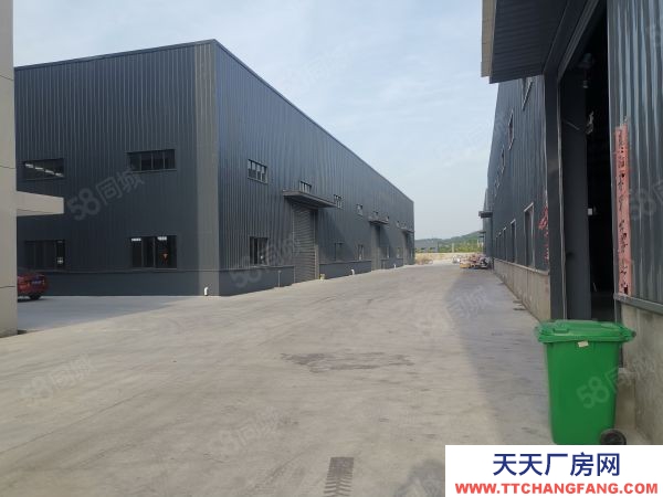 九江市潯陽豆制品廠房  九江濂溪新港新出獨(dú)棟單一層鋼構(gòu)滴水10米5500平米出租