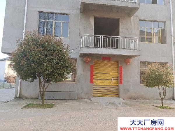 九江市德安機加工廠房  全框架結構，水、三廂電配設齊全