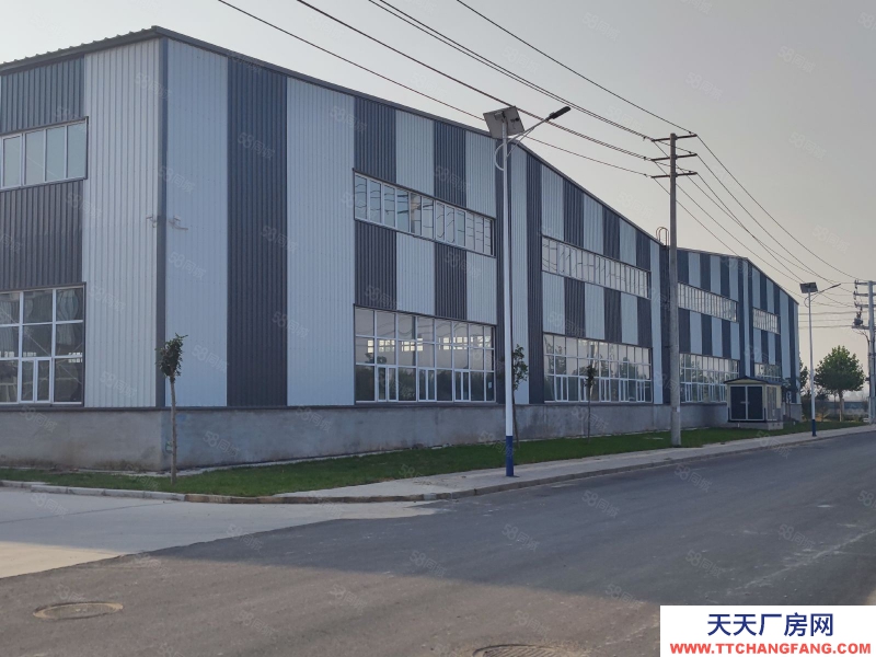 定州 南城(出售) 鋼結構糧食加工品廠房。層高可定制，可貸款，空間大，實用！園區配套成熟。