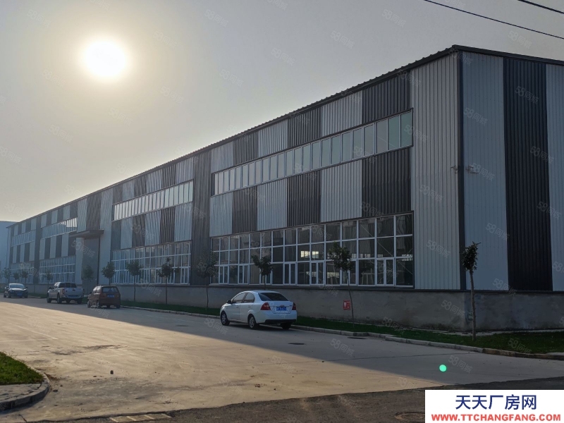 定州 南城(出售) 鋼結構糧食加工品廠房。層高可定制，可貸款，空間大，實用！園區配套成熟。